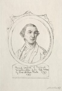 Jerzy Waszyngton, 1898. autorstwa Albert Rosenthal