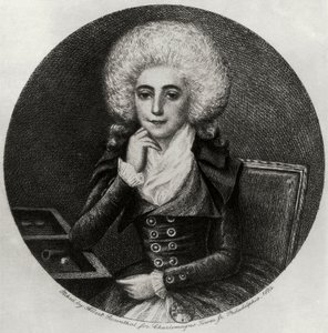 Portret Marie-Madeleine Pioche de La Vergne (rycina) autorstwa Albert Rosenthal