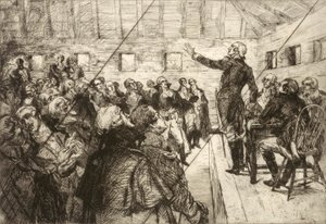 Washington Prevents a Military Dictatorship (anulowana płyta z portfolio "The Bicentennial Pageant of George Washington")