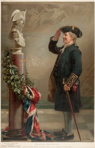 "Salutowanie admirałowi autorstwa Albert William (after) Holden