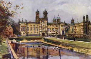 Stonyhurst (kolor lito) autorstwa Albert Woods