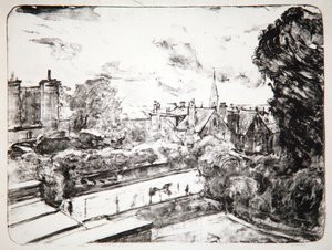 Hampstead, 1916 autorstwa Albert de Belleroche