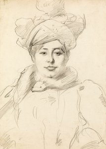 Kobieta w kapeluszu, ok. 1905 autorstwa Albert de Belleroche