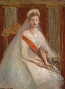 Bildnis Zarin Alexandra Fjordorovna autorstwa Albert von Keller