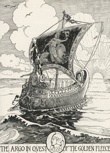 Jason i Argonauci na Argo autorstwa Albertine Randall Wheelan