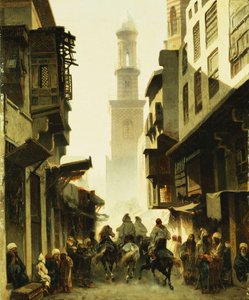 Scena uliczna w Damaszku, 1861