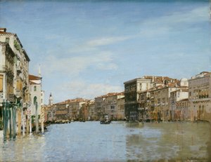 Canal Grande, Wenecja autorstwa Alberto Pasini