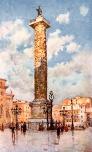 Маркус Аурелиусын багана, Пиазза Колоннаполи autorstwa Alberto Pisa