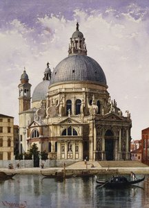 Santa Maria della Salute, Wenecja autorstwa Alberto Prosdocini or Prosdocimi
