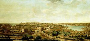 Widok na Vallettę, Malta