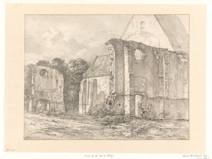 Ruiny kościoła w Bergen