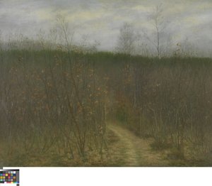 Zagajnik w Sint-Martens-Latem autorstwa Albijn Van den Abeele