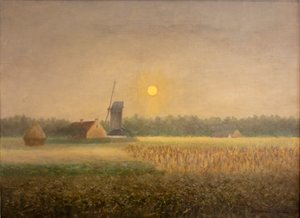 Wiatraczki w Latem w świetle księżyca autorstwa Albijn Van den Abeele