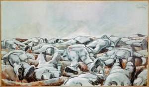 Missa Solemnis (olej na płótnie) autorstwa Albin Egger-Lienz