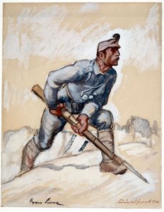 Front południowo-zachodni autorstwa Albin Egger Lienz