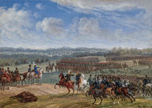 Bitwa pod Ostrovnem rankiem 26 lipca 1812 r. 1855 r.