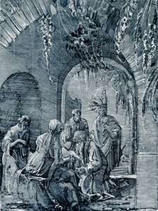 Adoracja Trzech Króli autorstwa Albrecht Altdorfer