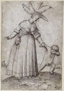 Altdorfer, Albrecht - Wenus i Kupidyn autorstwa Albrecht Altdorfer