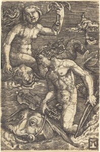 Arion i Nereide autorstwa Albrecht Altdorfer