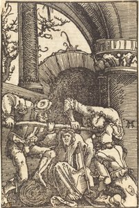 Chrystus ukoronowany cierniem autorstwa Albrecht Altdorfer