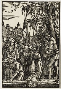 Chrystus przybity do krzyża, ok. godz. 1513. autorstwa Albrecht Altdorfer