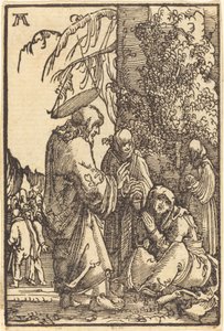 Chrystus żegna się z Maryją autorstwa Albrecht Altdorfer