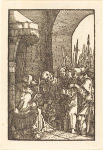 Chrystus przed Kajfaszem autorstwa Albrecht Altdorfer