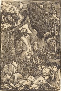 Chrystus na Górze Oliwnej autorstwa Albrecht Altdorfer