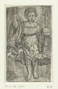 Dzieciątko Chrystus na tęczy autorstwa Albrecht Altdorfer