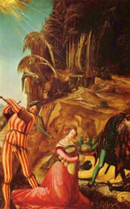 Ścięcie świętej Katarzyny autorstwa Albrecht Altdorfer