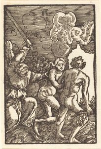Wypędzenie z raju autorstwa Albrecht Altdorfer