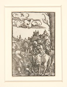 Ucieczka do Egiptu, od upadku i odkupienia człowieka autorstwa Albrecht Altdorfer