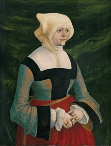 niemiecki: Bildnis einer jungen Frau Portret młodej kobiety autorstwa Albrecht Altdorfer