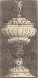 Czara z Dzieciątkiem Herkulesem na wierzchu autorstwa Albrecht Altdorfer