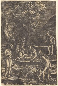 Wyrok Paryża autorstwa Albrecht Altdorfer