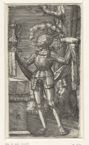 Rycerz z winem i chlebem autorstwa Albrecht Altdorfer