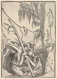 Święty Krzysztof niosący Dzieciątko Jezus autorstwa Albrecht Altdorfer