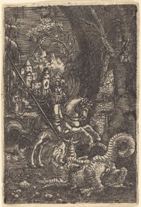 Święty Jerzy autorstwa Albrecht Altdorfer
