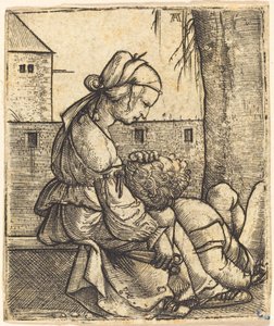 Samson i Dalila autorstwa Albrecht Altdorfer