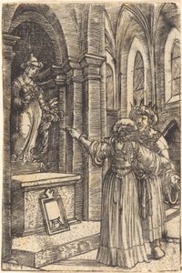 Salomon modlący się do bożków autorstwa Albrecht Altdorfer