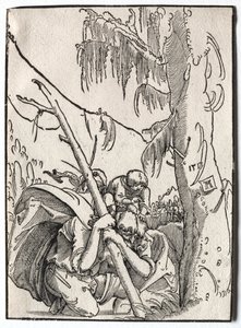 Św. Krzysztof autorstwa Albrecht Altdorfer