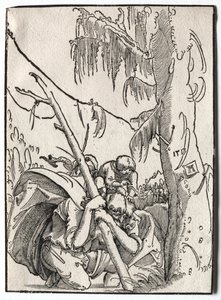 Św. Krzysztof, 1513. autorstwa Albrecht Altdorfer