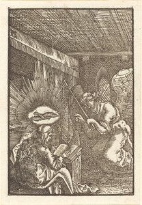 Zwiastowanie autorstwa Albrecht Altdorfer