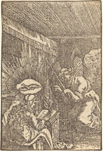 Zwiastowanie autorstwa Albrecht Altdorfer