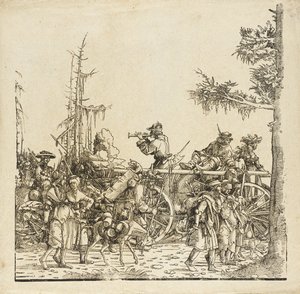 Wóz bagażowy autorstwa Albrecht Altdorfer