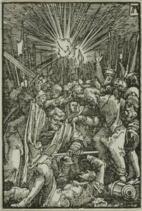 Zdrada, z Upadku i odkupienia człowieka autorstwa Albrecht Altdorfer