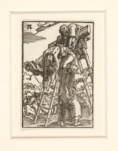 Zejście z krzyża z cyklu Upadek i odkupienie człowieka autorstwa Albrecht Altdorfer