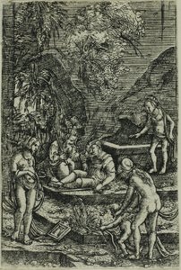 Sen o Paryżu autorstwa Albrecht Altdorfer