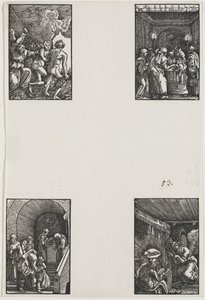 Upadek i odkupienie człowieka autorstwa Albrecht Altdorfer