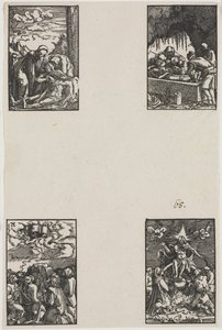 Upadek i odkupienie człowieka autorstwa Albrecht Altdorfer